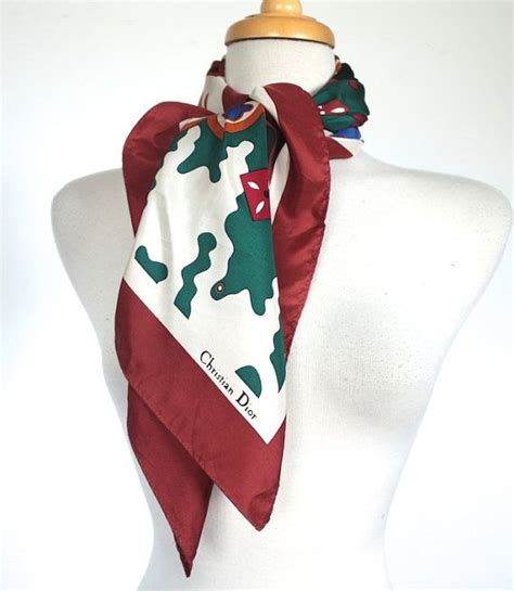 christian dior scarf with bow|christian dior scarf vintage.